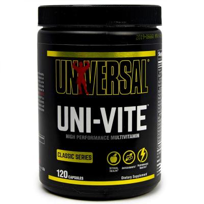 Universal Nutrition&nbsp; Uni-Vite contains 120 capsules