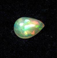 โอปอลหลากสีธรรมชาติ 0.49cts ลูกแพร์ 7.5x5มม 0.49cts natural multi color play opal 7.5x5mm pear