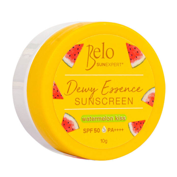 Belo SunExpert Dewy Essence Sunscreen Watermelon Kiss SPF50 10g | Lazada PH