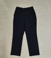 Uniqlo กางเกง Ezy 2 Way Smart Ankle Pants สีกรมลายตาราง Size M หญิง มือ2