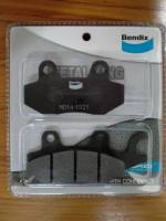 ผ้าเบรค Bendix (ของแท้) MD14 ตรงรุ่น หน้า/หลัง สำหรับKawasaki Ninja300,Ninja250,Z250,Z300