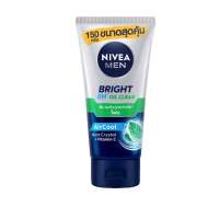 NIVEA MEN Extra Brigh foam / mud foam โฟมล้างหน้า นีเวีย ฟอร์เมน สำหรับผู้ชาย เย็นคุมมัน