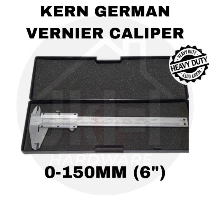 （HEAVY DUTY) 6"(150MM) KERN GERMANY VERNIER CALIPER Lazada