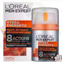 เเท้!ฉลากไทย Loreal Men Cream Serum (50 ml.)ลอรีอัลปารีส เม็นเอ็กซ์เพิร์ทไฮดร้า เอเนอร์เจติกมัลติ-แอ็คชั่น 8