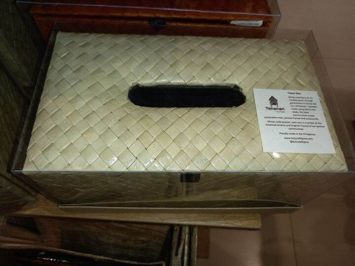 TAHANAN BY KULTURA BANIG BURI TISSUE BOX Lazada PH