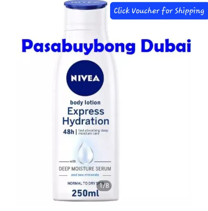 Nivea Express Hydration 250ml Body Lotion Dubai UAE Lazada PH