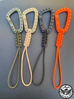 คาราบิเนอร์ถักเชือก paracord สายคล้องมือ อเนกประสงค์ ใช้คล้องอุปกรณ์ต่างๆ