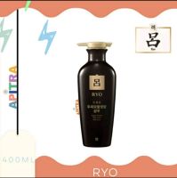 ??RYO GINSENGBO Super Revital Total Care ลดผมร่วง ชะลอการเกิดผมหงอก(Total Anti Aging) Shampoo 400ml for normal&amp;dry(แชมพูลดผมร่วง ลดอาการคันหนังศรีษะแห้ง)