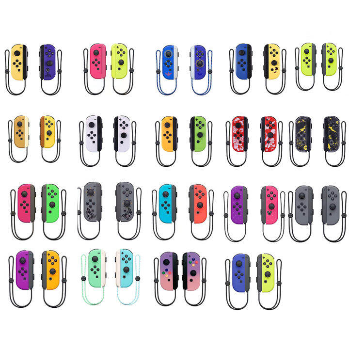 2023NEW!!Joycon สวิตช์จอยสติ๊กบลูทูธที่ถือเกมซ้ายและขวา-รองรับเกมแพดไร้ ...