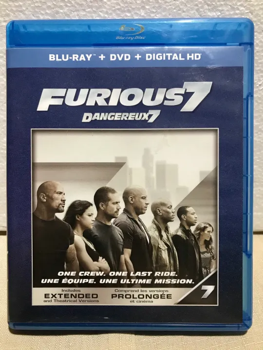 FURIOUS 7 Blu-Ray | Lazada PH