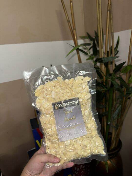 Sliced Almonds 100g 250g 500g 1kg (Premium Vacuumsealed) Lazada PH