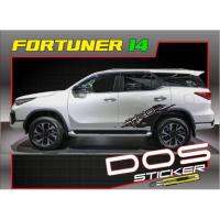 สติกเกอร์แต่งลาย fortuner No.14