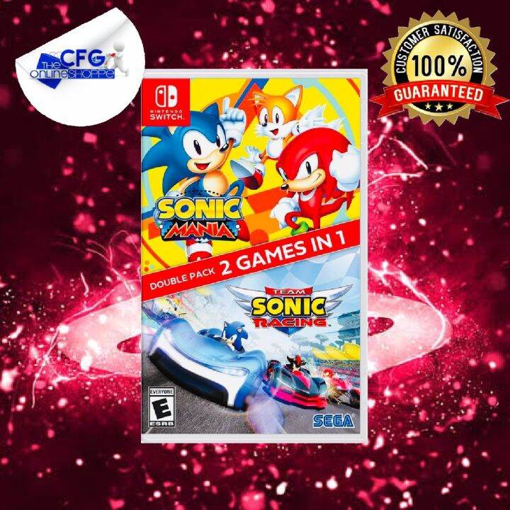  Sonic Mania + Team Sonic Racing Double Pack - Nintendo