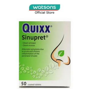 QUIXX Sinupret Coated Tablets (Alleviate Symptoms Of Acute And