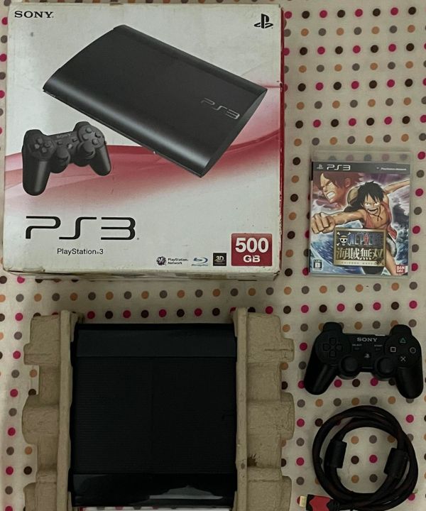 ps3-superslim500gb-1จอย1แผ่นแปลงแล้วลง30เกมส์-เล่นปกติ