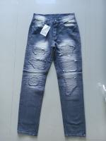 Jeans#มือสอง เอววัดจริง28 ยาวเต็ม41 เป้า8.5 สะโพก40 ต้นขา11 ปลายขา6.5 ผ้าไม่ยืด แต่งแฟชั่น ผ้าหนานุ่มแน่น เอวกลาง กระเป๋าหน้าลึก สภาพดี พิจารณาตามรูป