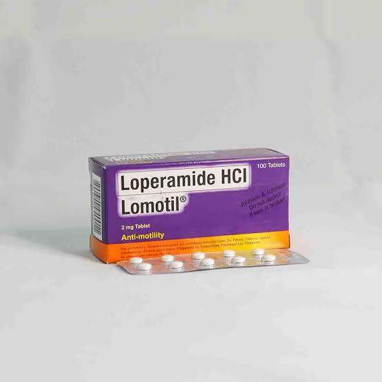 LOMOTIL loperamide (10 tablets) Lazada PH