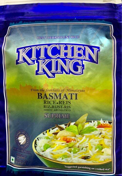 Kitchen King Supreme Basmati Rice 1kg Made in India Lazada PH