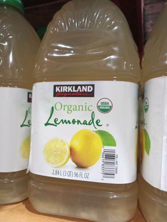 KIRKLAND SIGNATURE ORGANIC LEMONADE 2.8L | Lazada PH