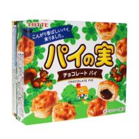 Lotte Pei no mi  Chocolate พาย โนมิ ขนมปังกรอบสอดไส้ครีมช็อคโกแลต ขนมญี่ปุ่น 73 g.