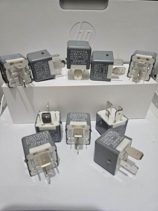 RELAY LAMPU RELAY HEADLAMP KAKI 4 90987T2002 INNOVA / AVANZA / FORTUNER / RUSH / TERIOS