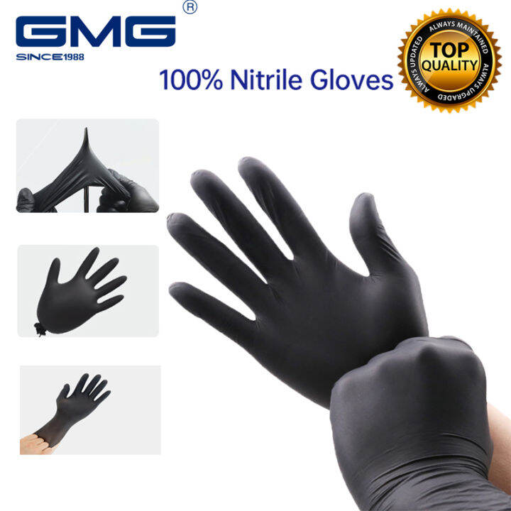 GMG Disposable gloves Power free Nitrile Gloves Allergy Free hand