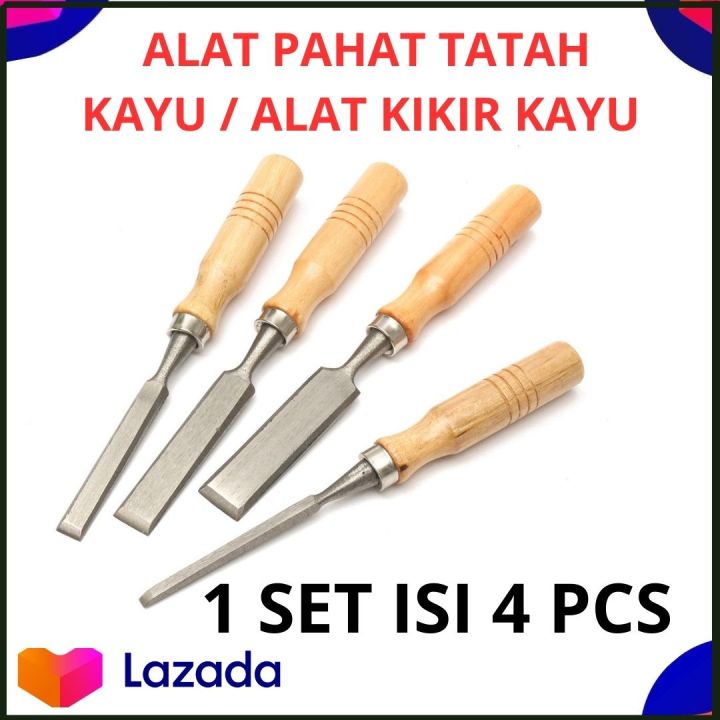 Pahat Kayu Set Pcs Kikir Kayu Set Tatah Kayu Lazada Indonesia