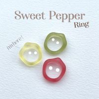 bemy.olaf SweetPepperRing แหวนอะคริลิก แหวนสไตล์เกาหลี แหวนน่ารัก