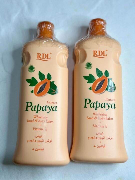 RDL PAPAYA WHITENING LOTION Lazada PH