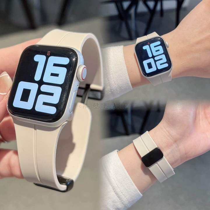 lock-ใหม่-สายนาฬิกา-watch-ultra-8-7-6-5-4-3-สายนาฬิกา-smart-watch-ปรับง่าย-สาย-30-40-41-42-44-45-49mm-สาย-smart-watch