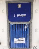 UNIOR 641/6PB เหล็กส่งขนาน 8 ตัวชุด (2-10mm.) (641)