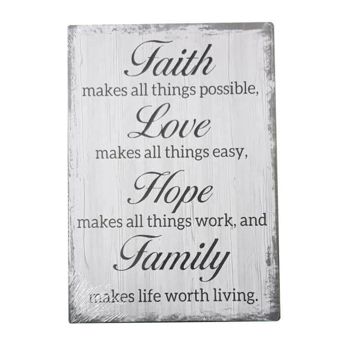 Wall Decoration BIBLE VERSE INSPIRATIONAL CHRISTIAN QUOTES Wooden