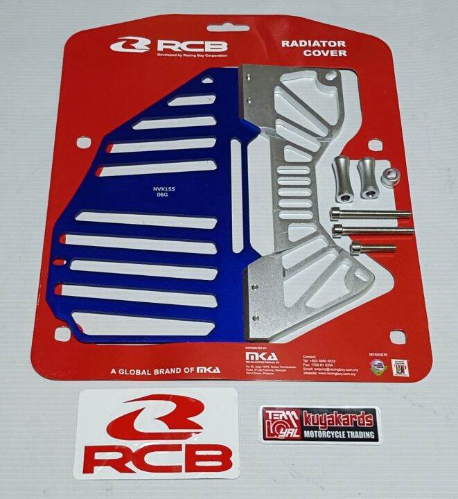 RCB S SERIES RADIATOR COVER AEROX V1 V2/NMAX V2 | Lazada PH