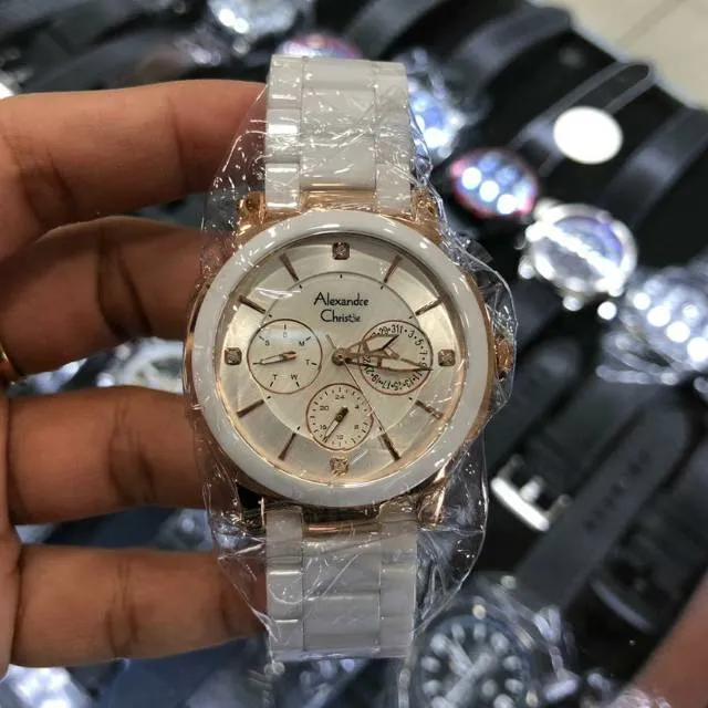 Jam Tangan Wanita Alexandre Christie Original 100 Dengan Perpaduan