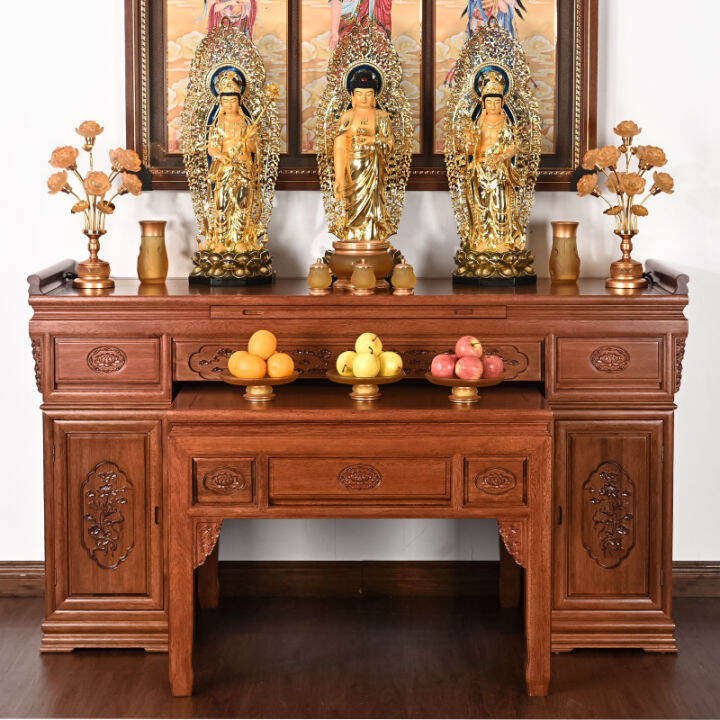 Solid Wood Buddha Table Buddha Table Home Buddha Table Incense Table ...