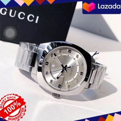 Gucci Watch GG2570
สีเงินล้วน  หน้าปัด 41mm.
รับประกันของแท้ 100% ไม่แท้ยินดีคืนเงินเต็มจำนวน