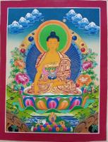 Shakyamuni budhha thangka painting