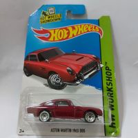 รถเหล็ก Hotwheels ASTON MATIN 1963 DB5 สีแดง (lz06)