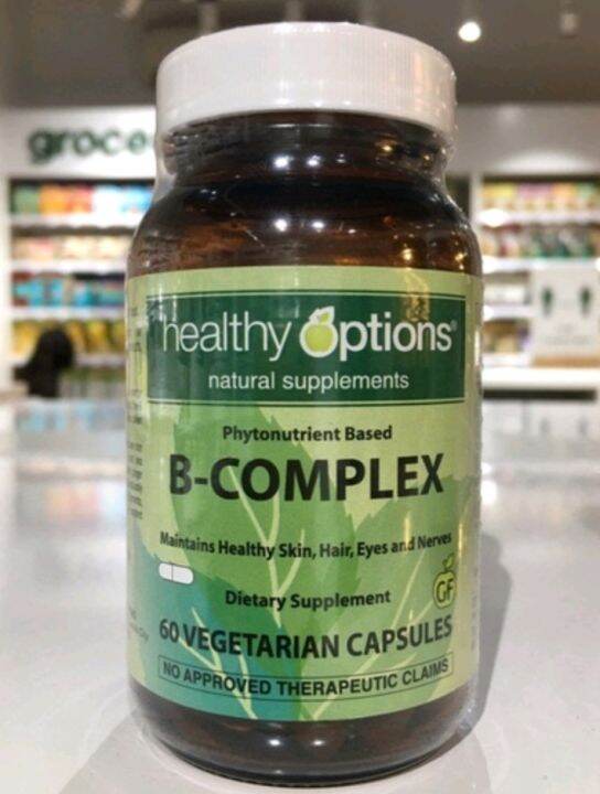 HEALTHY OPTIONS B-COMPLEX PHYTONUTRIENT BASED 60CAPSULES | Lazada PH