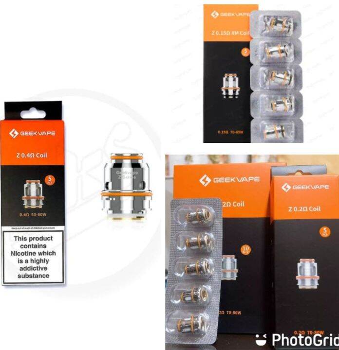 ready stock OCC GEEK VAPE Z 0.2 Z 0.15 Z 0.4 OHM | Lazada