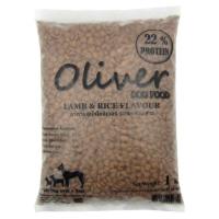 Oliver dog อาหารสุนัข โอลิเวอร์ ด๊อก 1 กิโลกรัม 1 kg. โปรตีน 22% สำหรับสุนัขโต 1 ปีขึ้นไป