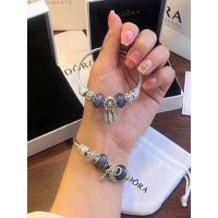 สร้อยข้อมือ กำไลแพนโดร่า pandora สีน้ำเงิน