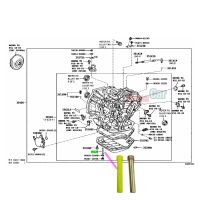 น็อตกันล้น CVT Toyota VIOS YARIS ATIV 2014-2022 และTOYOTA รุ่นที่ใช้เกียร์CVT (ทองเหลือง) ความยาว62.4มิล