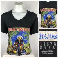 เสื้อแท้ เปิดคัดหัวAAA วง IRON MAIDEN