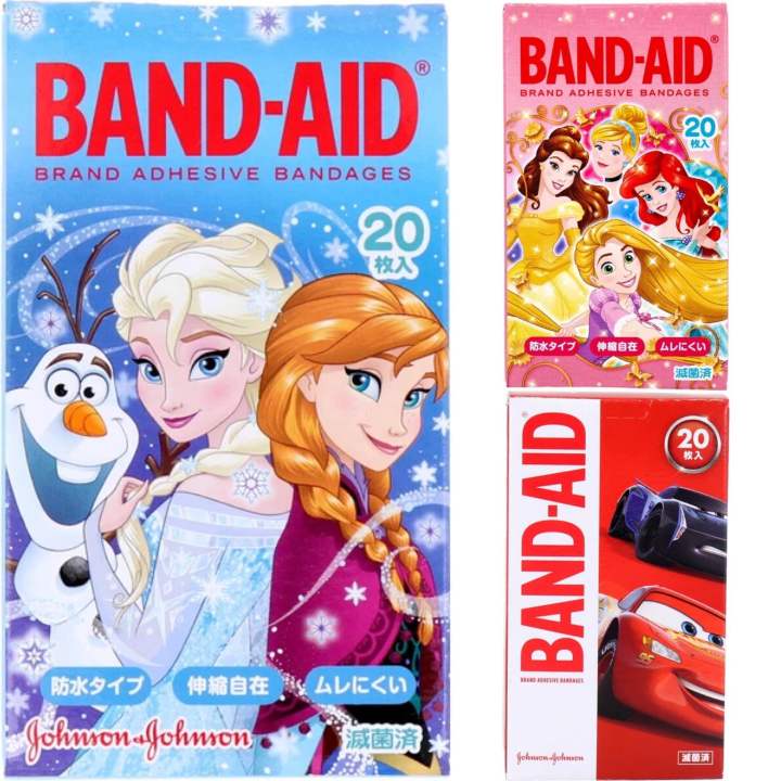 band-aid-พลาสเตอร์-พลาสเตอร์ลาย-frozen-นำเข้าจากญี่ปุ่น