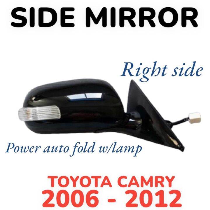 Side mirror toyota camry 2006 2007 2008 2009 2010 2011 2012 power auto