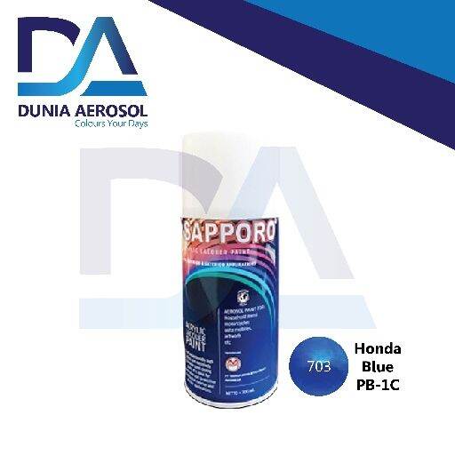 Sapporo Spray Candy Blue Honda Blue PB1C 703 Cat Semprot Lazada