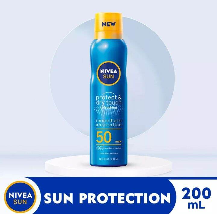 Nivea Sun Protect & Refresh Sunblock Spray Spf 50 200ml 