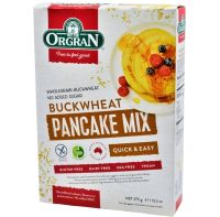 ออแกรน แป้งบัควีทสำหรับทำแพนเค้กสำเร็จรูป Orgran Vegan Buckwheat Pancake Mix 375g