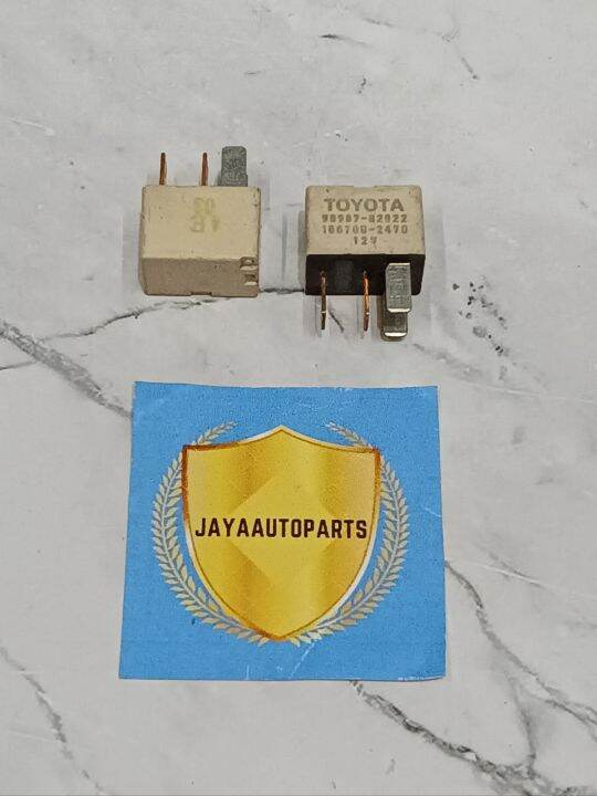 RELAY TOYOTA 12VOLT KAKI 4 9098702022 1567002470 ABUABU Lazada